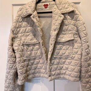 Sandy Quilted Teddy Jacket